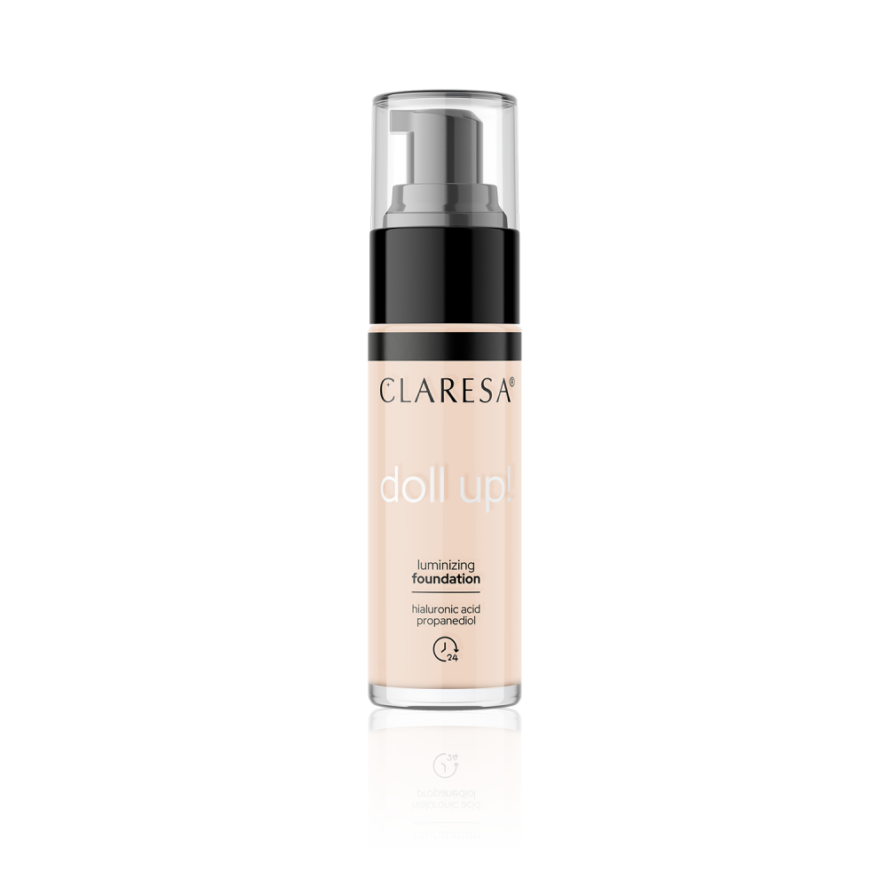 Claresa Doll Up! Luminizing Foundation No 03 Light-Medium (34g) MAKEUP