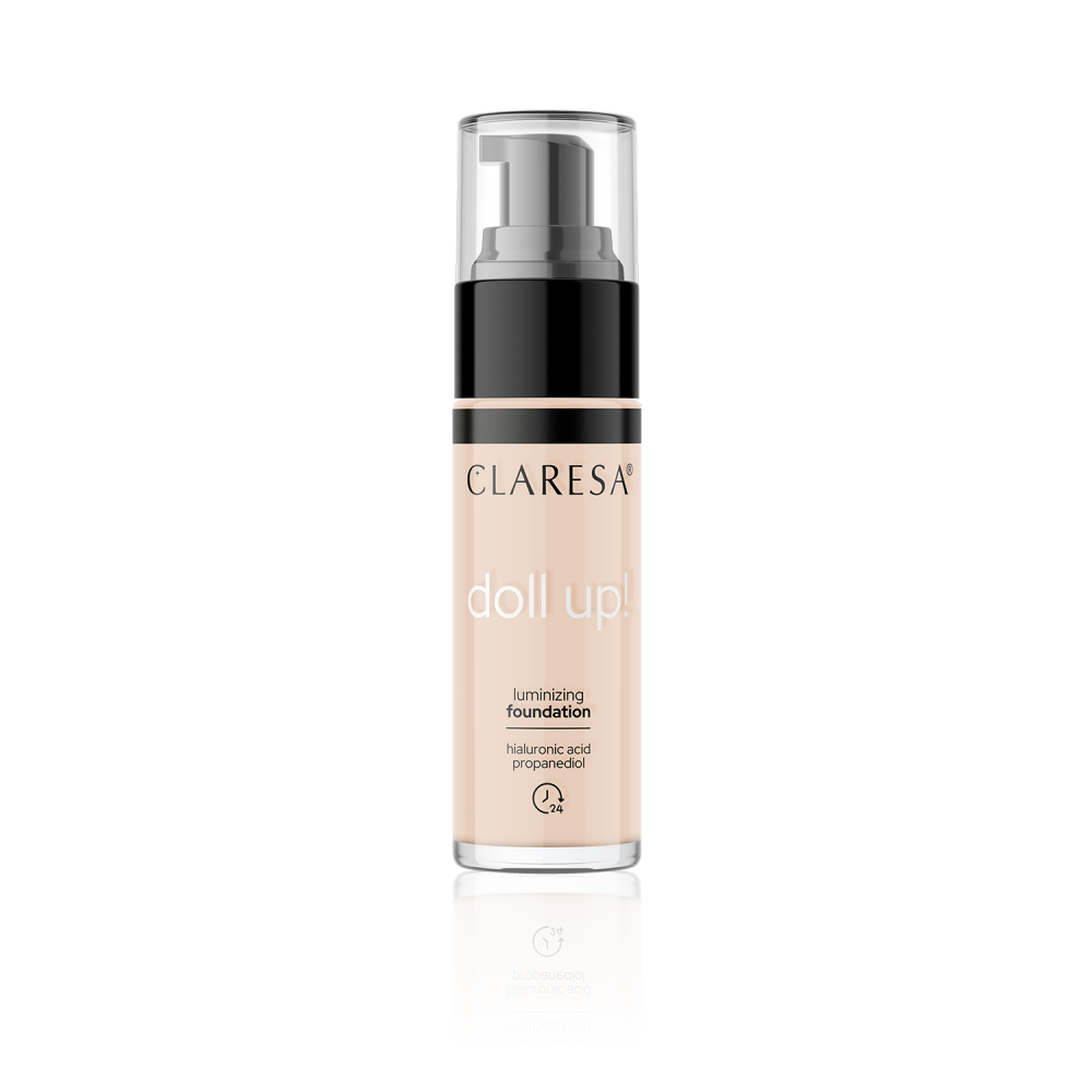 Claresa Doll Up! Luminizing Foundation No 04 Medium (34g) MAKEUP
