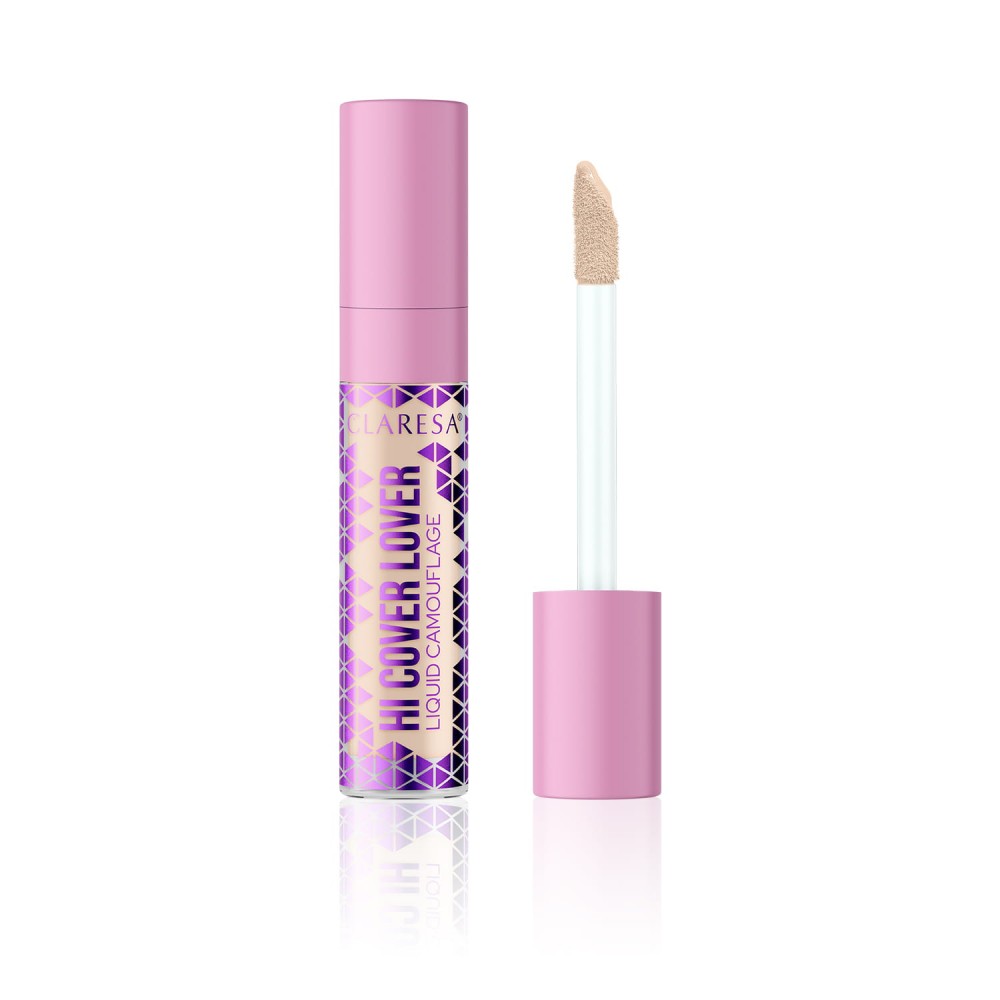 Claresa Hi Cover Lover High Coverage Liquid Camouflage Concealer No 22 Fair (8g) MAKEUP