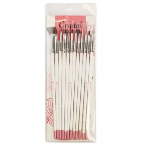 Crystal Νails Βig Βrush Set 10 τμχ NAILS