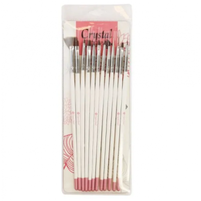 Crystal Νails Βig Βrush Set 10 τμχ