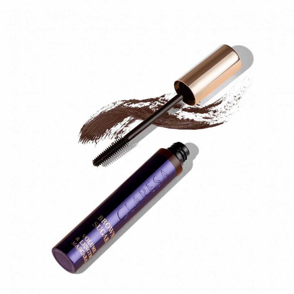 Claresa Brown Sugar Mascara Warm Brown Volume and Length (10g) MAKEUP