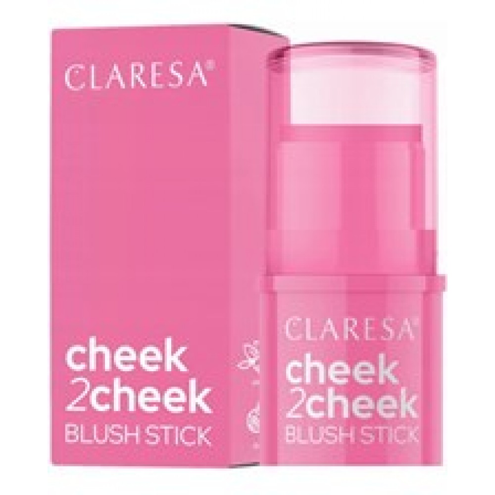 Claresa Cheek 2 Cheek Blush Stick No 01 Candy Pink (6g) MAKEUP