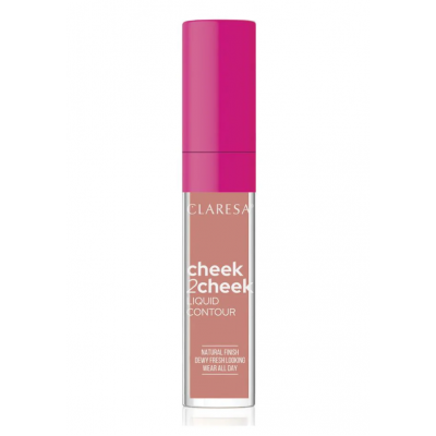 Claresa Cheek 2 Cheek Creamy Liquid Blush No 01 Tea Rose (6.5g)