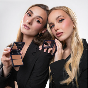 Claresa Duo Palette Creamy and Pressed Bronzer 01 More Sculpted (8.5g) MAKEUP