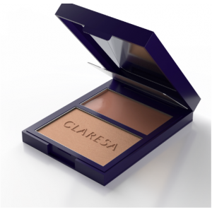 Claresa Duo Palette Creamy and Pressed Bronzer 02 Sun Tropez (8.5g) MAKEUP