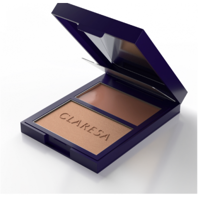 Claresa Duo Palette Creamy and Pressed Bronzer 02 Sun Tropez (8.5g)