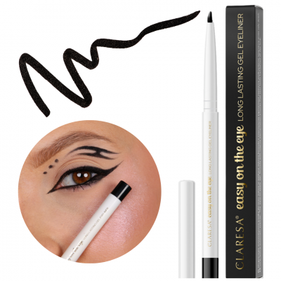 Claresa Easy On The Eye Gel Eyeliner No 01 Black Tulip