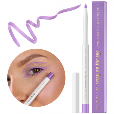 Claresa Easy On The Eye Gel Eyeliner No 04 Purple Daisy