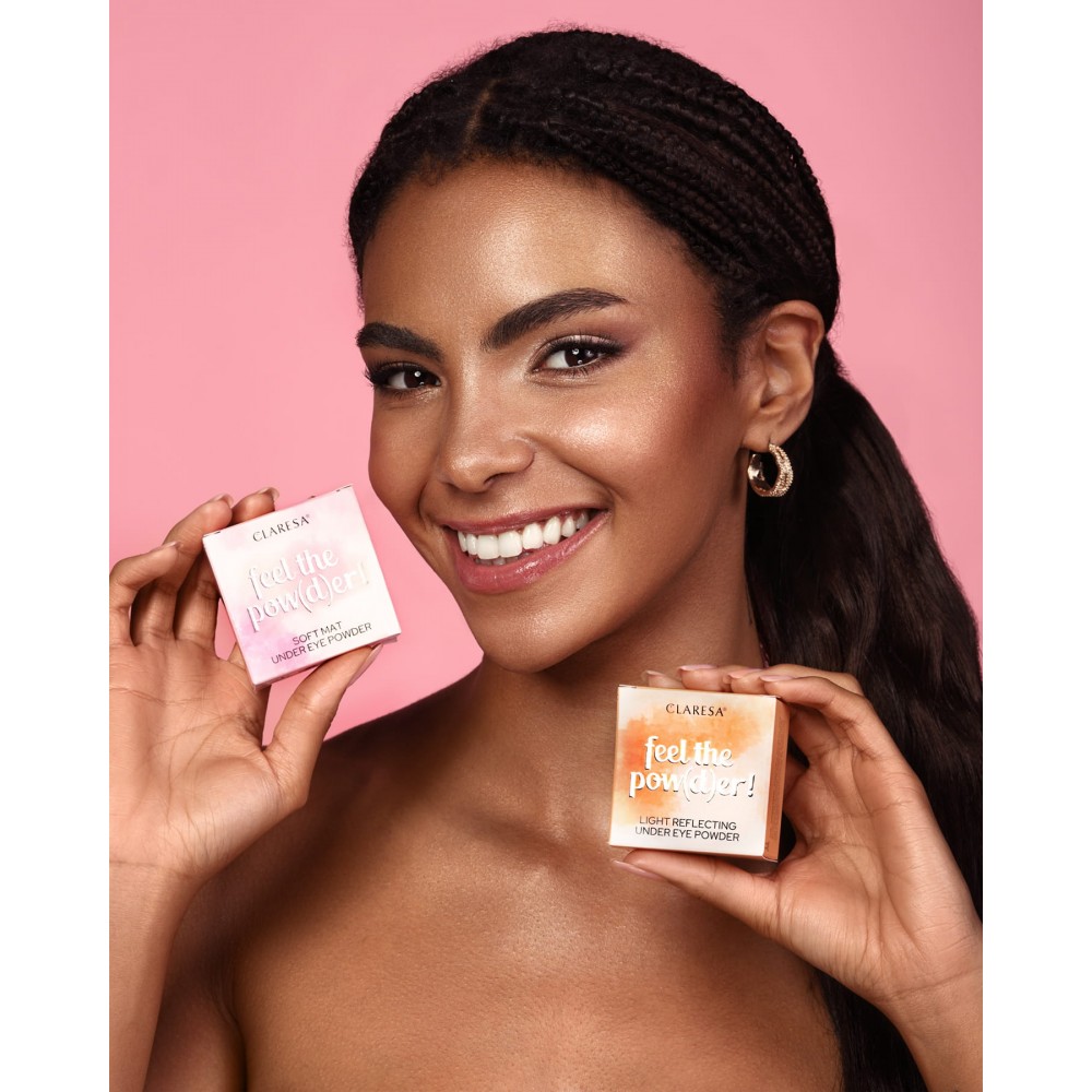 Claresa Feel The Powder! Soft Matte Under Eye Loose Powder White (6g) MAKEUP