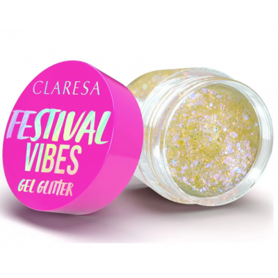 Claresa Festival Vibes Gel Glitter No 01 Crazy In Love (9.5g)