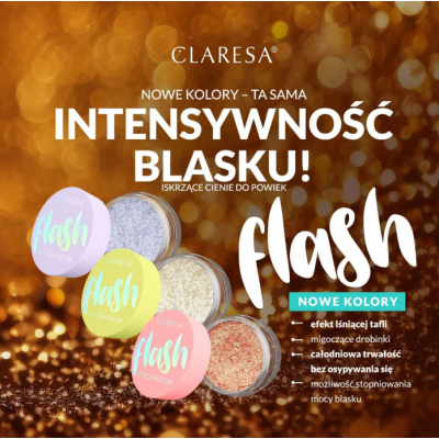 Claresa Flash Sparkling Eyeshadow No 06 Summer Sunset (3g)