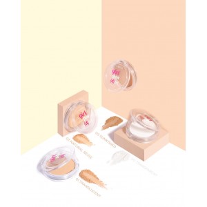 Claresa Girl Powder! Pressed Powder No 01 Translucent (12g) MAKEUP