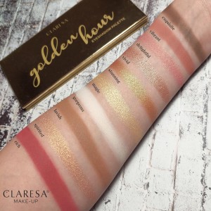 Claresa Golden Hour Eyeshadow Palette (12g) MAKEUP