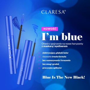 Claresa I'm Blue Liquid Blue Eyeliner (4g) MAKEUP