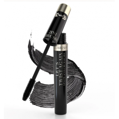 Claresa Let's Twist Again Mascara - Μαύρη (7g)