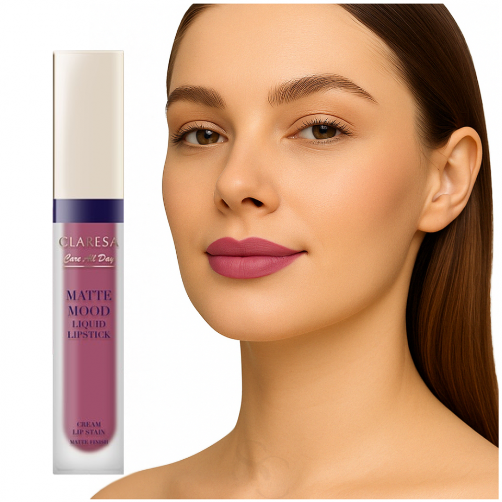 Claresa Matte Mood Liquid Lipstick 05 Confidence (7ml) MAKEUP