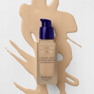 Claresa Natural Skin Tinted Serum Foundation - Medium Olive 2WO (32ml) MAKEUP