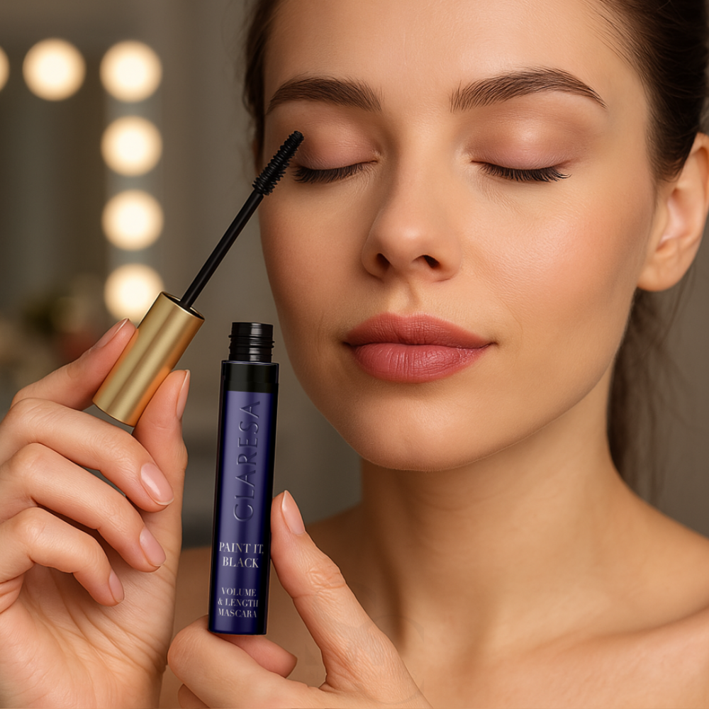 Claresa Paint It, Black Mascara Intense Volume and Length (10g) MAKEUP