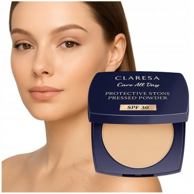 Claresa Protective Stone Pressed Powder SPF30 (10g)