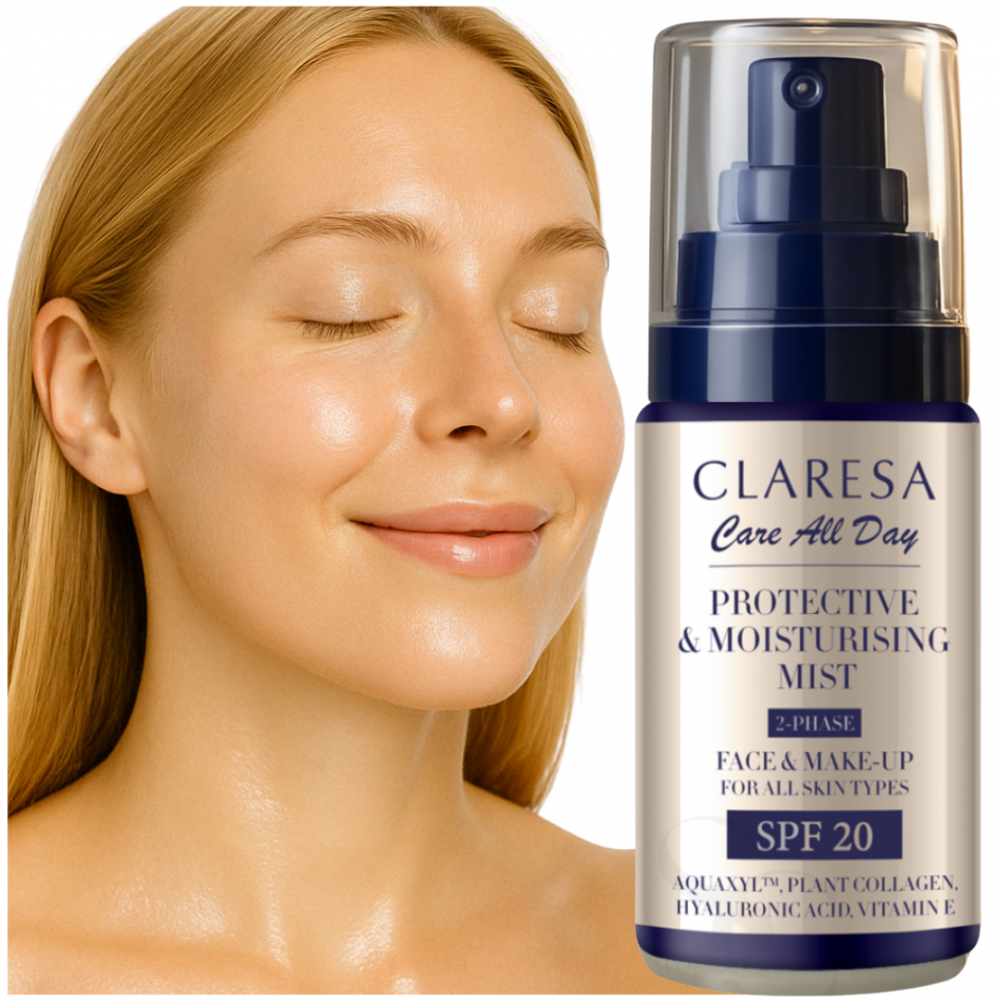 Claresa Protective and Moisturising Mist SPF20 (50ml) MAKEUP