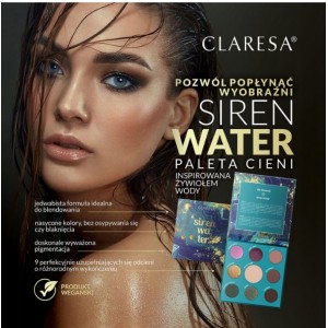 Claresa Siren Water Eyeshadow Palette (12g) MAKEUP