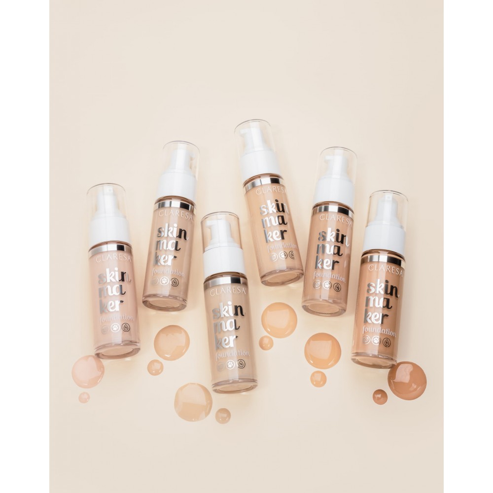 Claresa Skin Maker Full Coverage Smoothing Foundation No 03 Vanilla (30g) MAKEUP