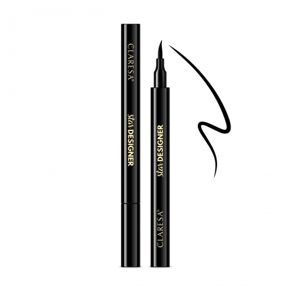 Claresa Star Designer Eyeliner Black (1.2ml) MAKEUP