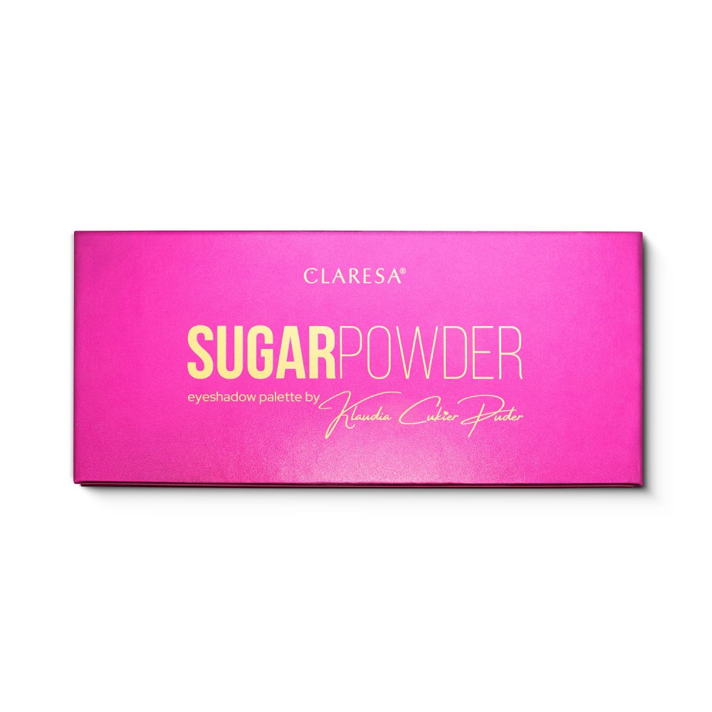 Claresa Sugarpowder By Klaudia Cukier Puder Eyeshadow Palette (12g) MAKEUP