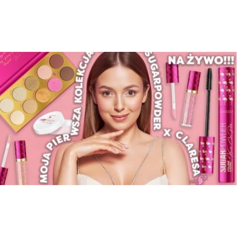 Claresa Sugarpowder By Klaudia Cukier Puder Eyeshadow Palette (12g) MAKEUP