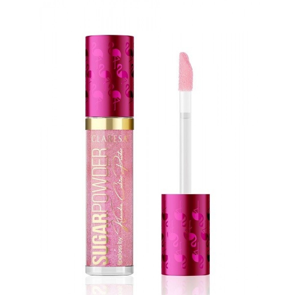 Claresa Sugarpowder Lipgloss No 01 Flamingo MAKEUP