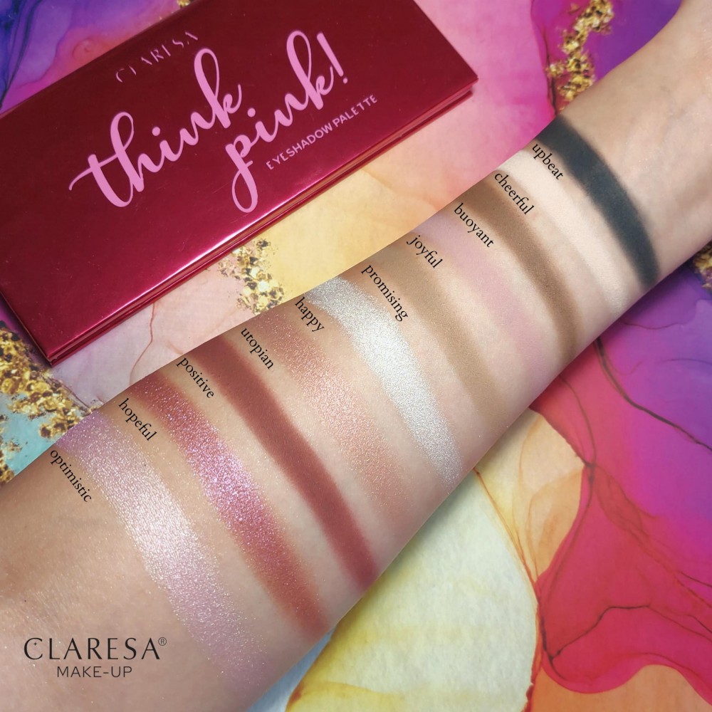 Claresa Think Pink Eyeshadow Palette (12g) MAKEUP