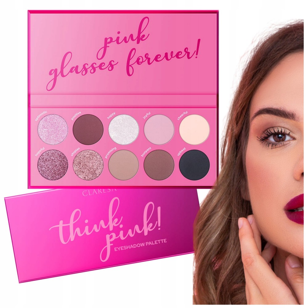 Claresa Think Pink Eyeshadow Palette (12g) MAKEUP