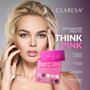 Claresa Think Pink Eyeshadow Palette (12g) MAKEUP
