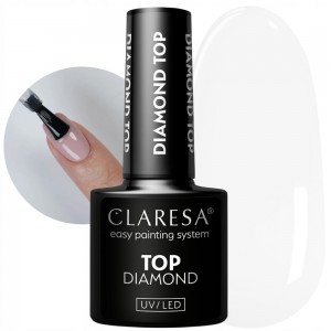 Claresa Diamond Top Coat No Wipe 5g NAILS