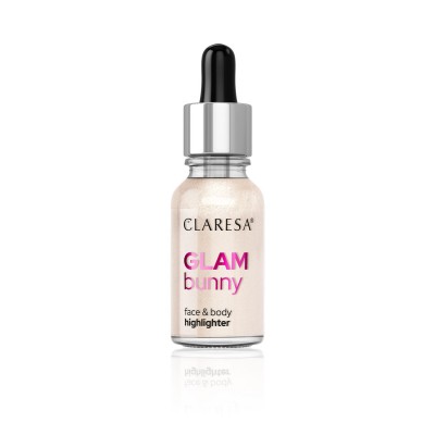 Claresa Glam Bunny Face and Body Liquid Highlighter No 01 Champagne Lady (16g)