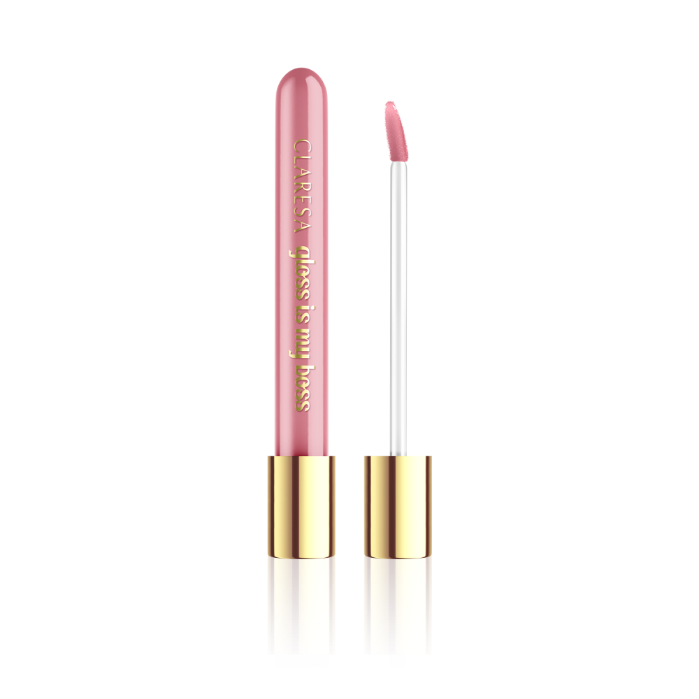 Claresa Gloss Is My Boss Lipgloss No 08 Top Dog Λιπ Γκλος με Υαλουρονικό Οξύ (5g) MAKEUP