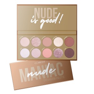 Claresa Nude Maniac Eyeshadow Palette (12g) MAKEUP