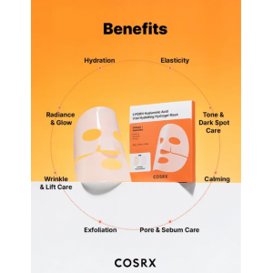Cosrx 5 Pdrn Hyaluronic Acid Vital Hydrating Hydrogel Mask 34gr SKINCARE
