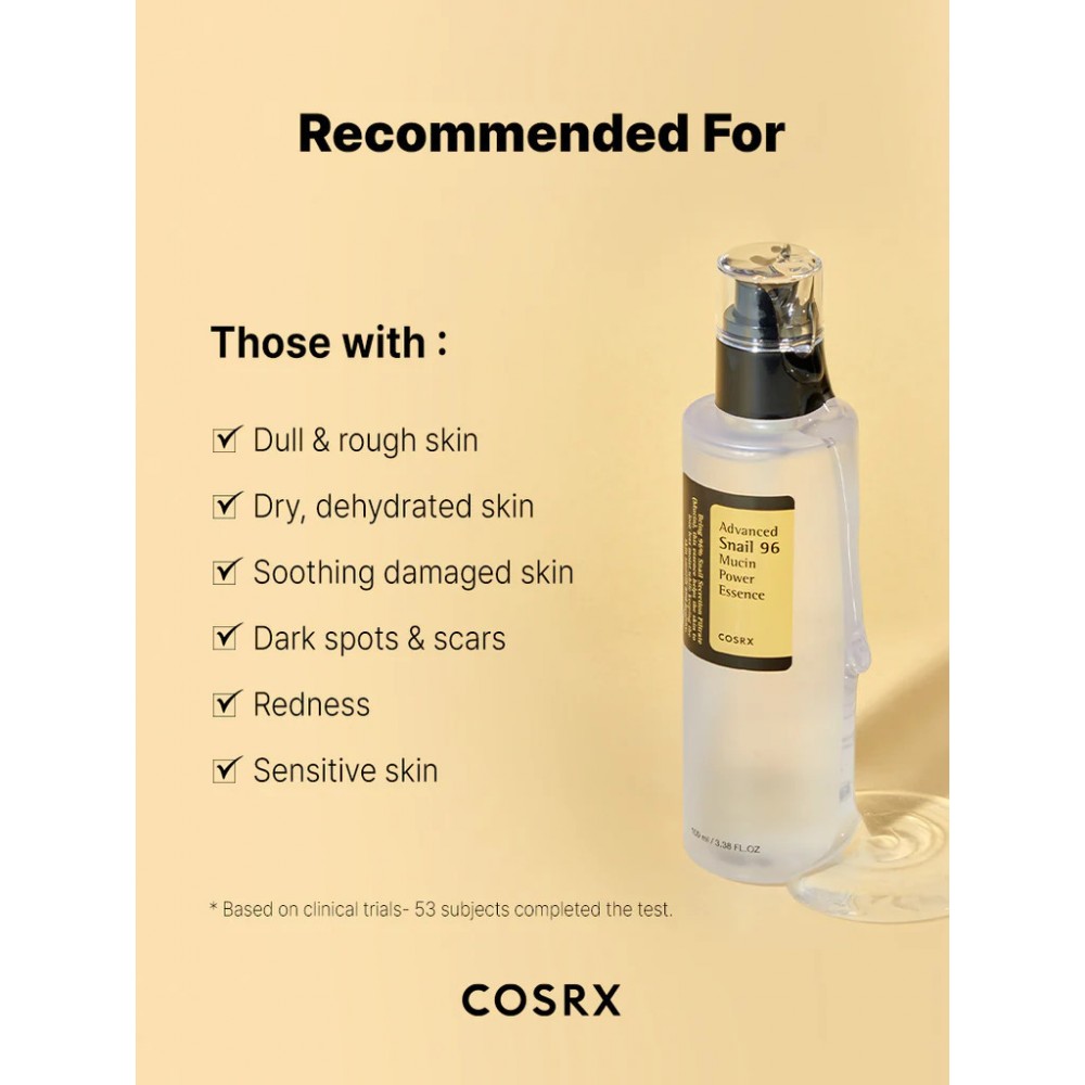 Cosrx Advanced Snail 96 Mucin Power Essence 100ml SKINCARE