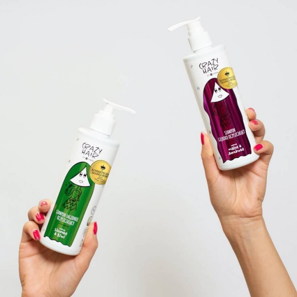 HiSkin Crazy Hair Gently Cleansing Shampoo Scalp Balance Lime and Kiwi 300ml HAIR CARE 