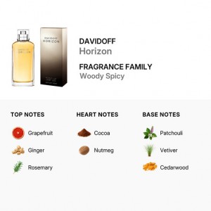 Davidoff Horizon Men Eau De Toilette Spray 125ml 