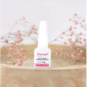 Donegal Clear Nail Glue With Brush (7g) NAILS