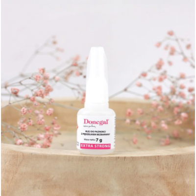 Donegal Clear Nail Glue With Brush (7g)