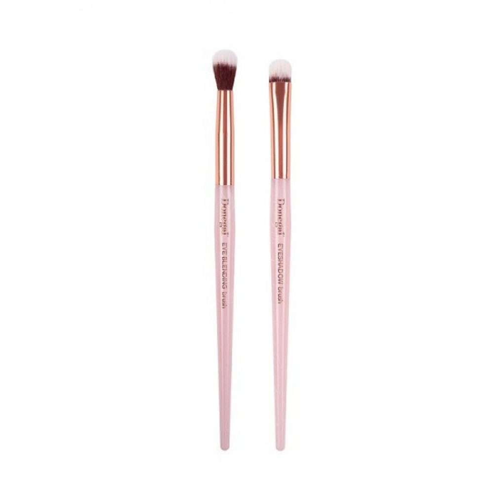 Donegal Mineral Pink Eyeshadow Application and Blending Brushes Μακιγιάζ
