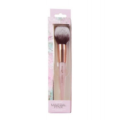 Donegal Mineral Pink Round Powder Brush