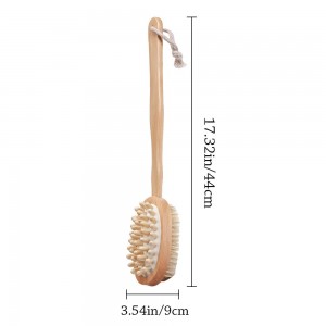 Donegal Nature Gift Double Wooden Bath And Massage Brush D9548 Προϊόντα  περιποίησης σώματος