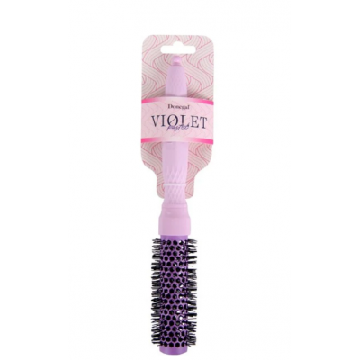 Donegal Pastel Violet Ceramic Brush 25mm D1294