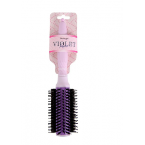 Donegal Pastel Violet Ceramic Brush 37mm D1297 HAIR CARE 