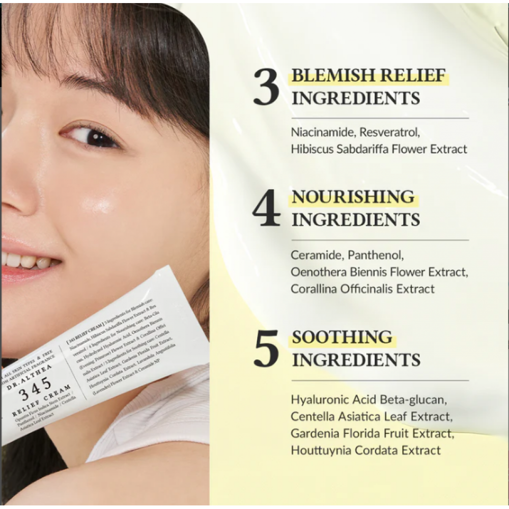 Dr. Althea 345 Relief Cream 50ml SKINCARE